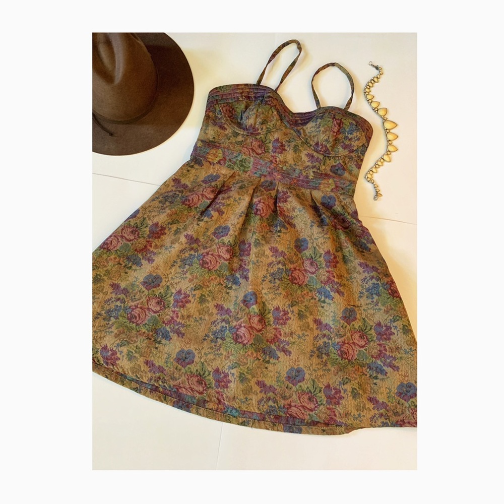 Free People size 2 tapestry Fall mini